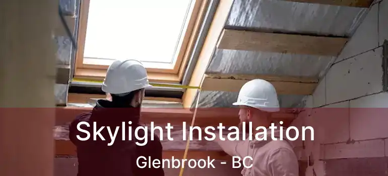  Skylight Installation Glenbrook - BC