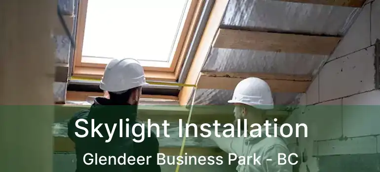  Skylight Installation Glendeer Business Park - BC
