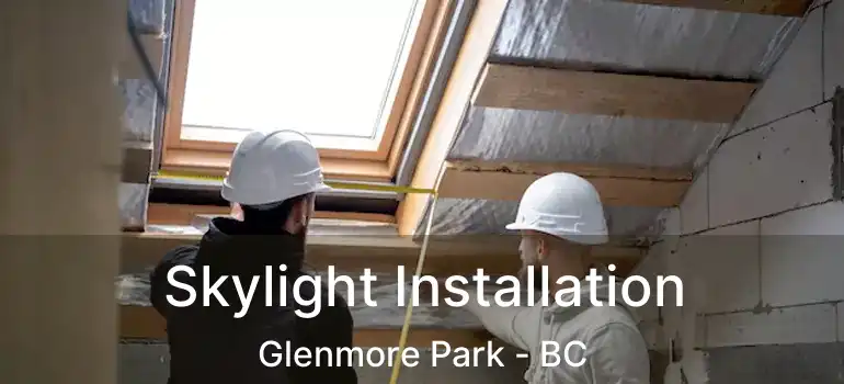  Skylight Installation Glenmore Park - BC