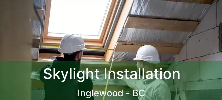  Skylight Installation Inglewood - BC