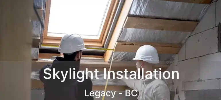  Skylight Installation Legacy - BC