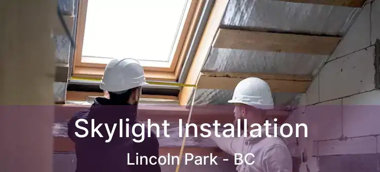  Skylight Installation Lincoln Park - BC