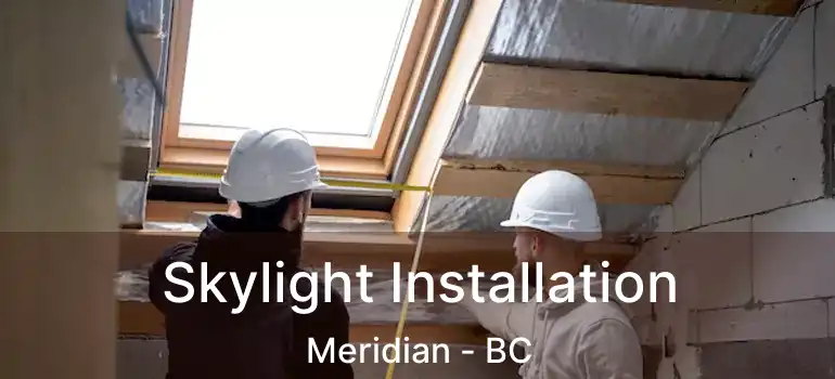  Skylight Installation Meridian - BC