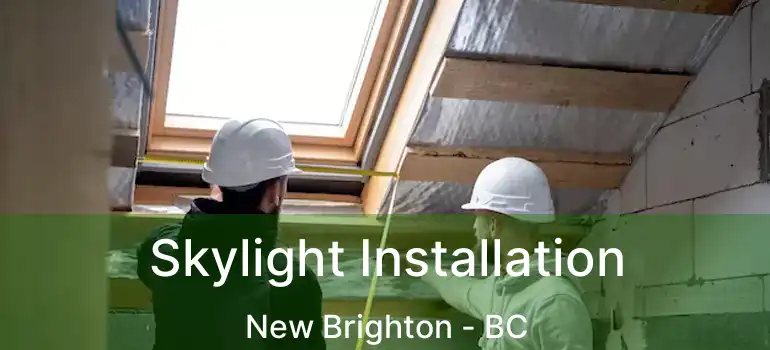  Skylight Installation New Brighton - BC