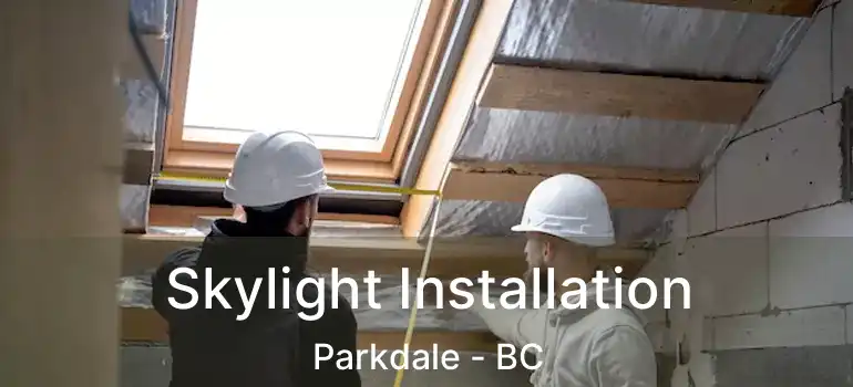  Skylight Installation Parkdale - BC