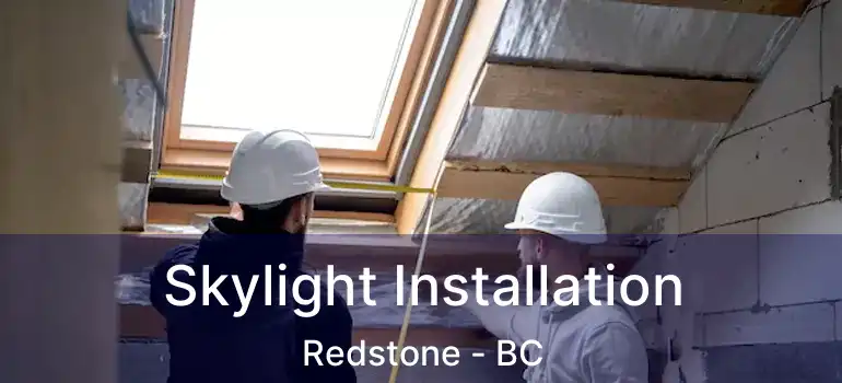  Skylight Installation Redstone - BC