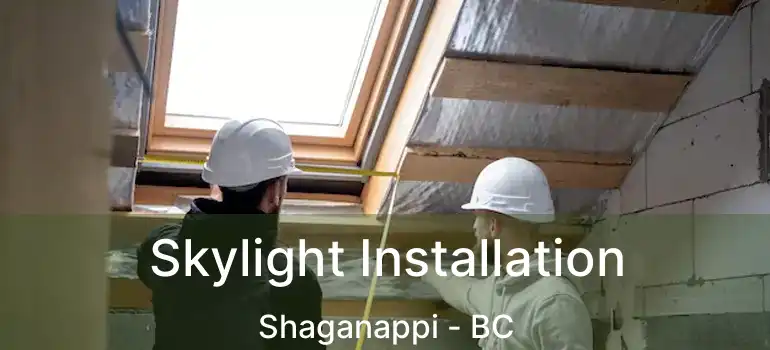  Skylight Installation Shaganappi - BC