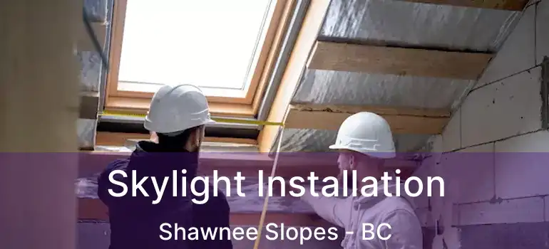  Skylight Installation Shawnee Slopes - BC