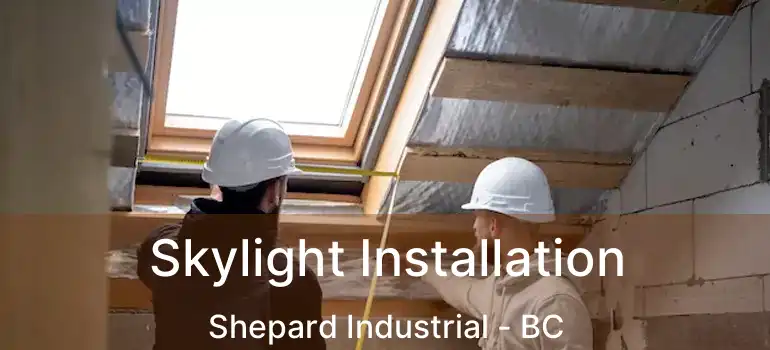  Skylight Installation Shepard Industrial - BC