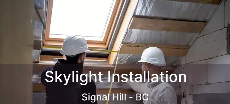  Skylight Installation Signal Hill - BC