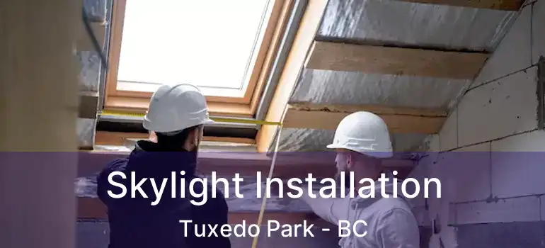  Skylight Installation Tuxedo Park - BC