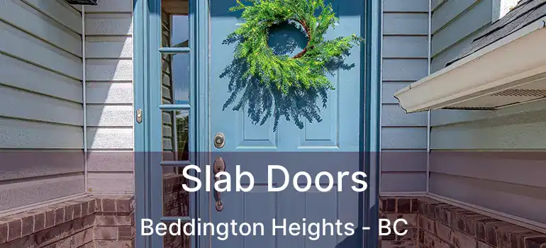  Slab Doors Beddington Heights - BC