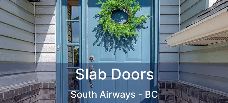 Slab Doors South Airways - BC