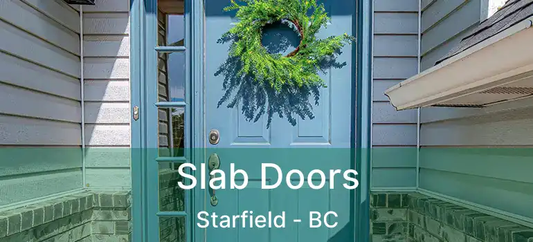  Slab Doors Starfield - BC