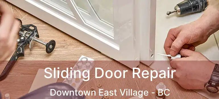  Sliding Door Repair Downtown East Village - BC