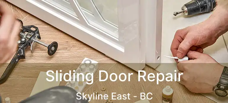  Sliding Door Repair Skyline East - BC