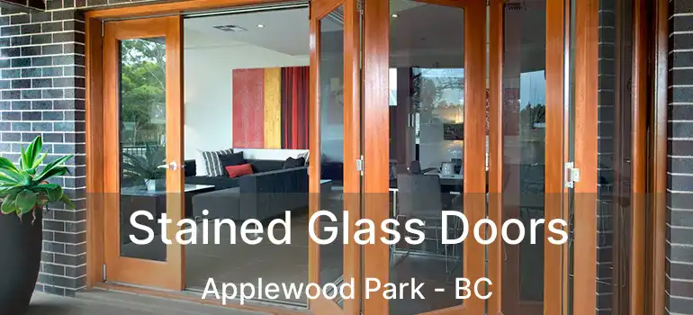  Stained Glass Doors Applewood Park - BC