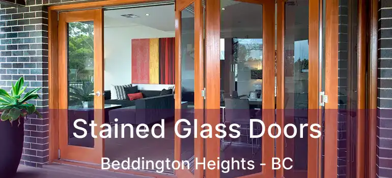  Stained Glass Doors Beddington Heights - BC