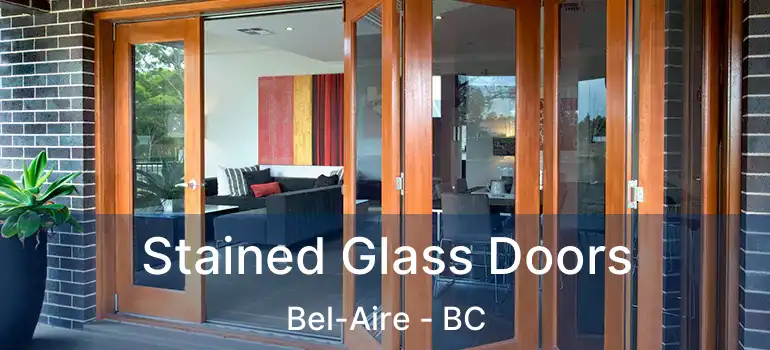  Stained Glass Doors Bel-Aire - BC