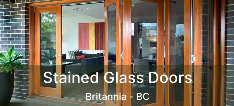  Stained Glass Doors Britannia - BC