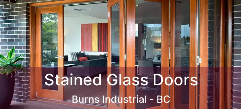 Stained Glass Doors Burns Industrial - BC