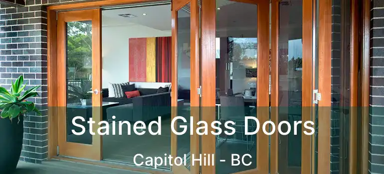  Stained Glass Doors Capitol Hill - BC