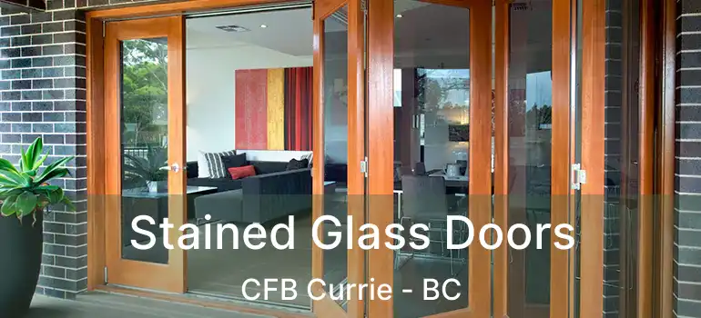  Stained Glass Doors CFB Currie - BC