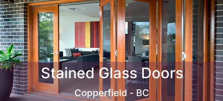  Stained Glass Doors Copperfield - BC