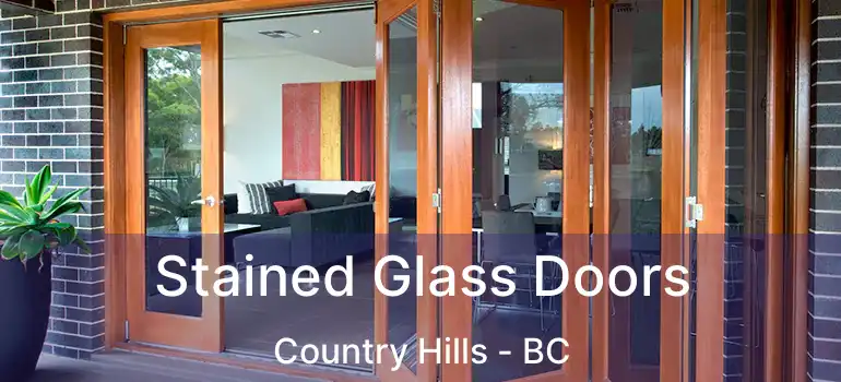  Stained Glass Doors Country Hills - BC
