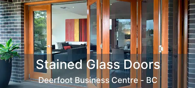  Stained Glass Doors Deerfoot Business Centre - BC