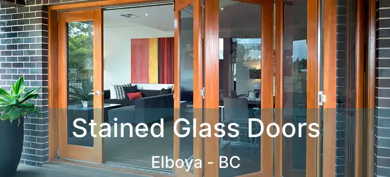  Stained Glass Doors Elboya - BC
