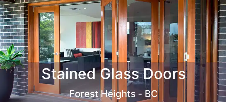  Stained Glass Doors Forest Heights - BC