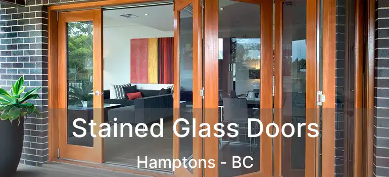  Stained Glass Doors Hamptons - BC