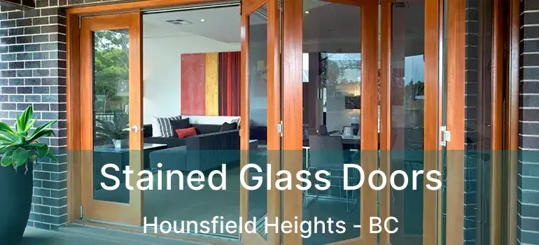  Stained Glass Doors Hounsfield Heights - BC