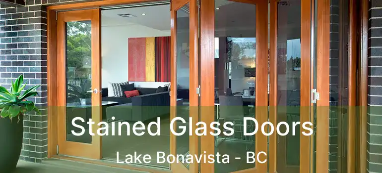  Stained Glass Doors Lake Bonavista - BC