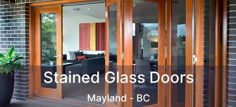  Stained Glass Doors Mayland - BC