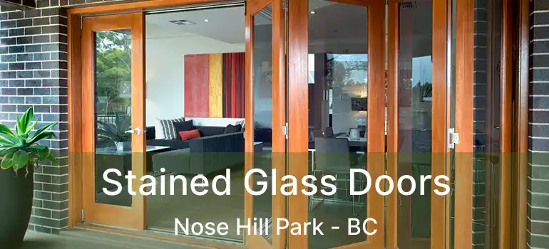  Stained Glass Doors Nose Hill Park - BC