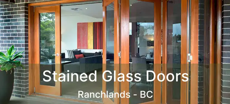  Stained Glass Doors Ranchlands - BC