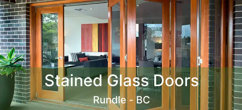  Stained Glass Doors Rundle - BC