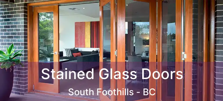  Stained Glass Doors South Foothills - BC