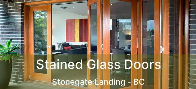  Stained Glass Doors Stonegate Landing - BC
