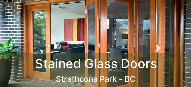  Stained Glass Doors Strathcona Park - BC