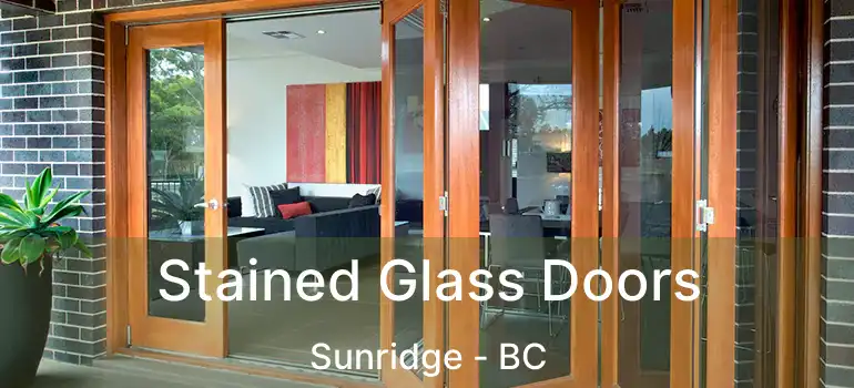  Stained Glass Doors Sunridge - BC