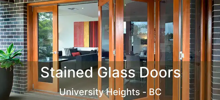  Stained Glass Doors University Heights - BC