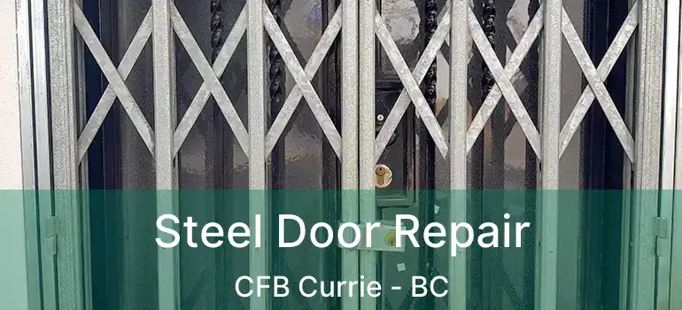  Steel Door Repair CFB Currie - BC