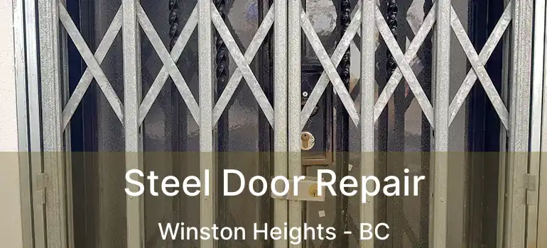  Steel Door Repair Winston Heights - BC