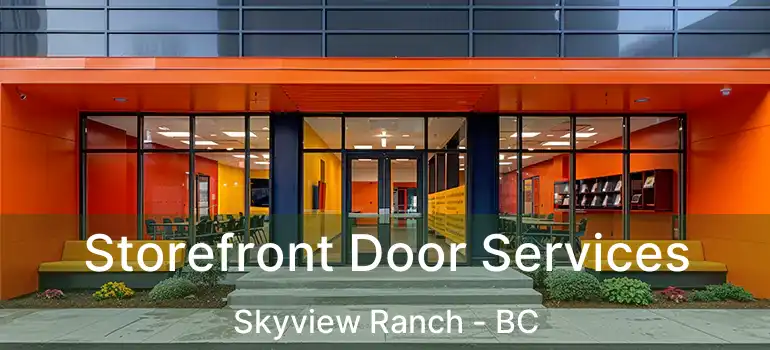  Storefront Door Services Skyview Ranch - BC