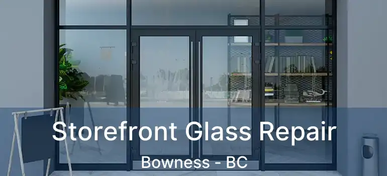  Storefront Glass Repair Bowness - BC
