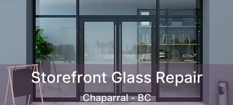  Storefront Glass Repair Chaparral - BC