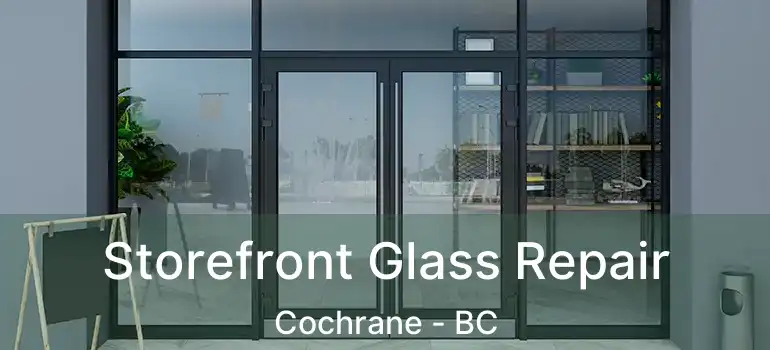  Storefront Glass Repair Cochrane - BC